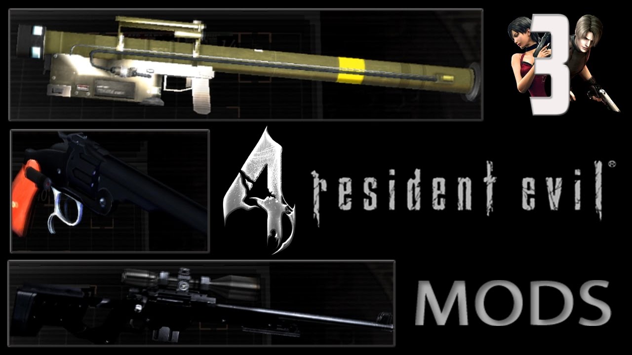 resident evil 4 gun mods